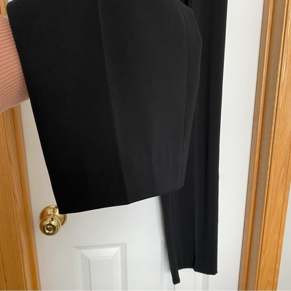 IRO High Waisted Black Trouser Pants with Pleats Size 38 US 6 - Picture 8 of 11